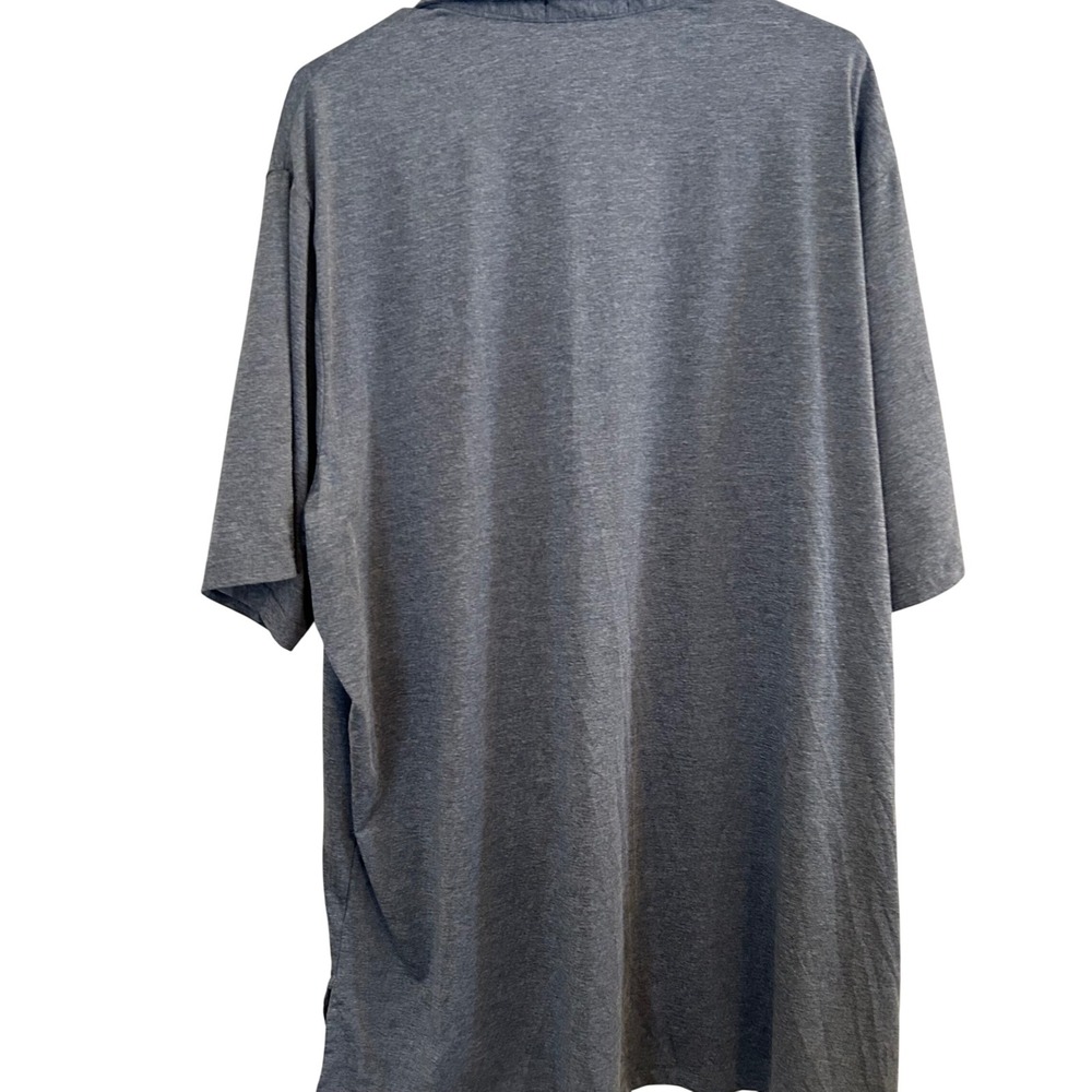 RLX Ralph Lauren Polo Shirt Mens XXL Gray Lansdowne Golf Performance Wicking - Picture 4 of 7
